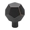 Gliderite Hardware 1-1/2 in. Faceted Knob Oil Rubbed Bronze 5826-ORB-1 - alternate 1